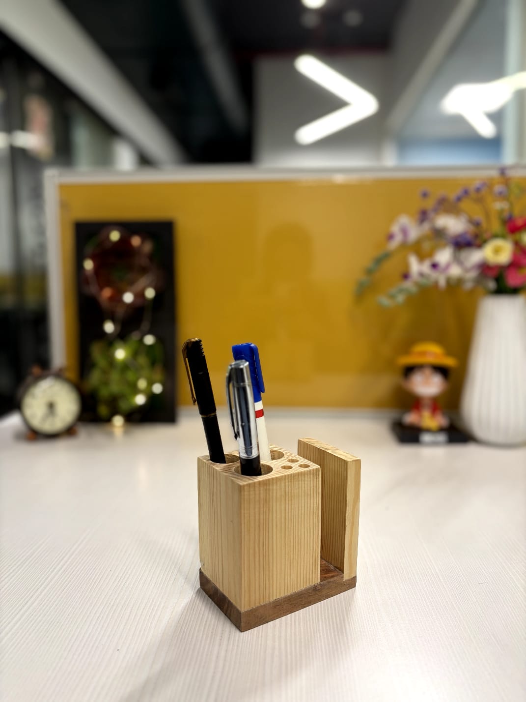 PENZO – Wooden Desk Organizer