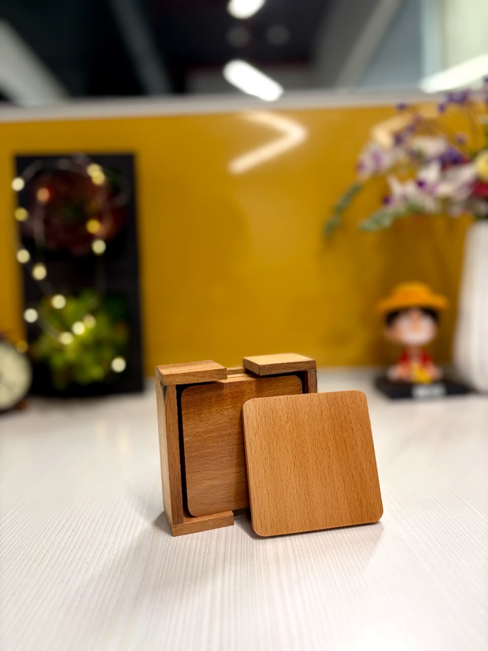 COASTA – Wooden Coaster Set