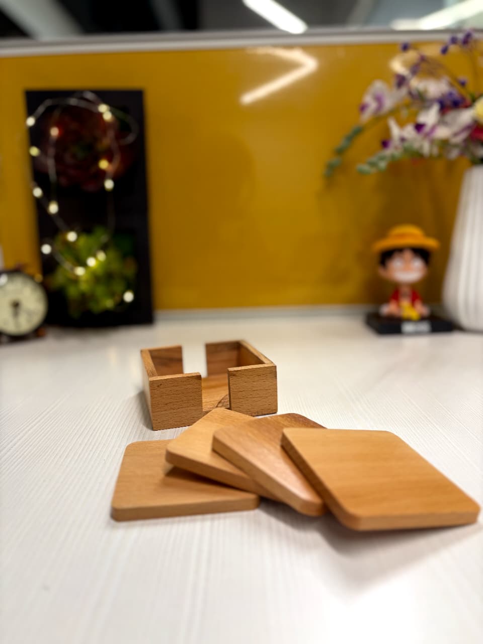 COASTA – Wooden Coaster Set